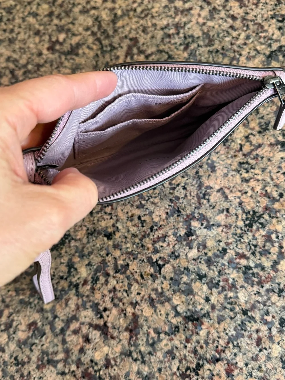Coach wristlet clutch